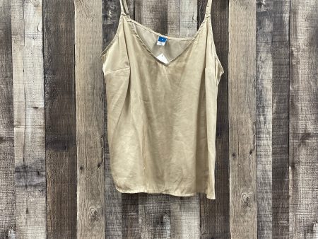 Top Sleeveless By Old Navy In Beige, Size: M Fashion