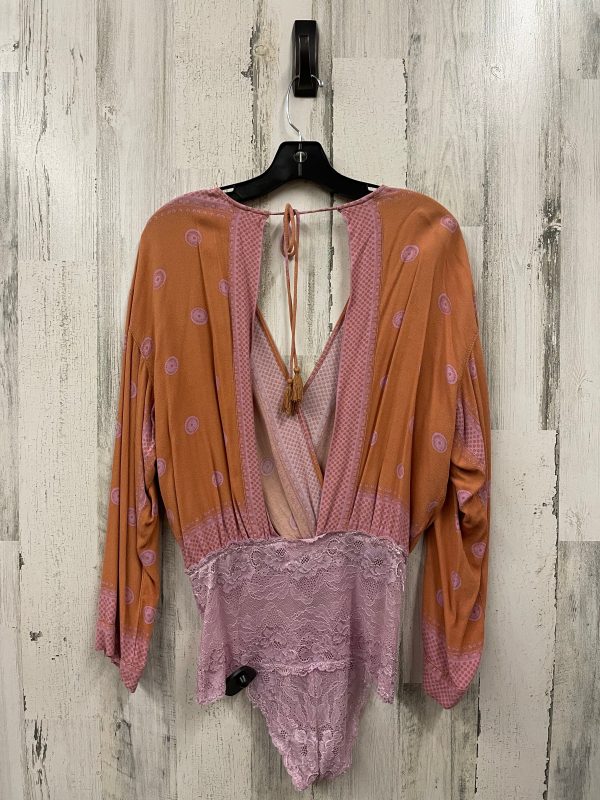 Bodysuit By Free People In Orange, Size: M Online