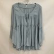 Blue Top Long Sleeve Free People, Size M Sale