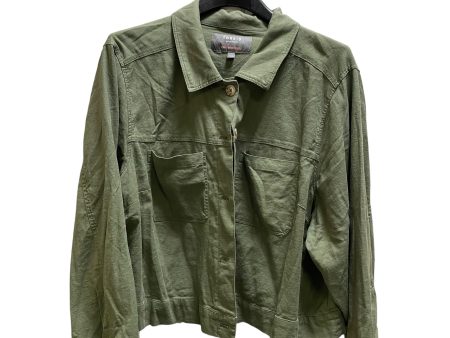 Jacket Other By Torrid In Green, Size: 3x Online now