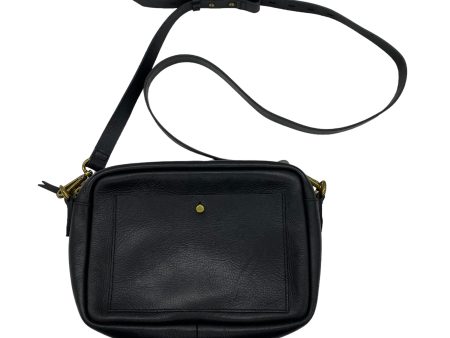 BLACK CROSSBODY LEATHER by MADEWELL Size:MEDIUM For Discount