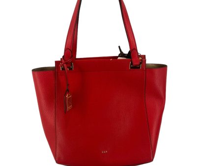 Tote Leather By Ralph Lauren, Size: Large Online Hot Sale