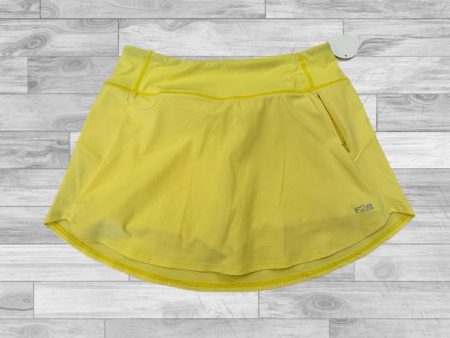 Athletic Sweatshirt Collar By Clothes Mentor In Yellow, Size: S Fashion