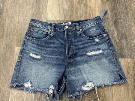 Blue Denim Shorts We The Free, Size 6 28 For Discount