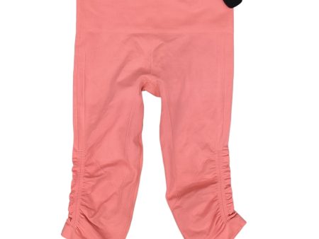 Capris Designer By Lululemon In Pink, Size: M Cheap