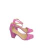 Sandals Heels Block By Stuart Weitzman In Purple, Size: 8 Online