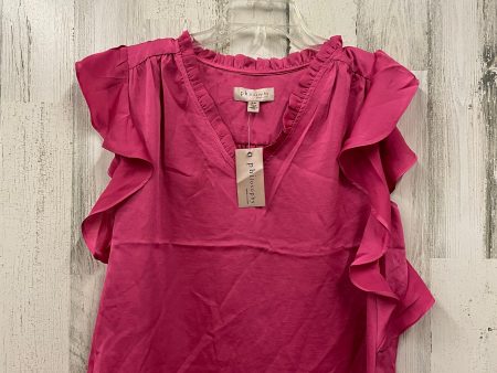 Top Sleeveless By Philosophy In Pink, Size: M Fashion