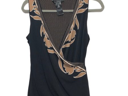 Top Sleeveless By White House Black Market In Black & Brown, Size: S Online Sale