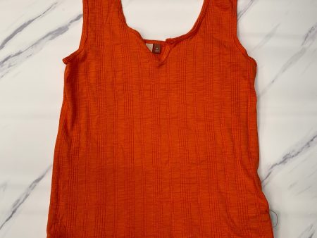 Top Sleeveless By Pilcro In Orange, Size: M on Sale