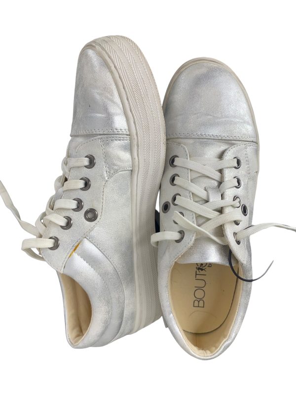 Shoes Sneakers By Corkys In Silver, Size: 7 Online Hot Sale