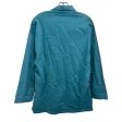 Jacket Shirt By Mien In Teal, Size: M For Sale