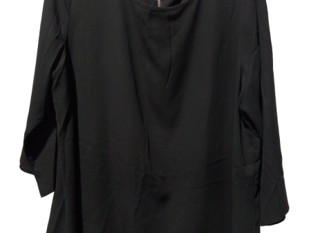 Blouse 3 4 Sleeve By Limited In Black, Size: Xl For Sale