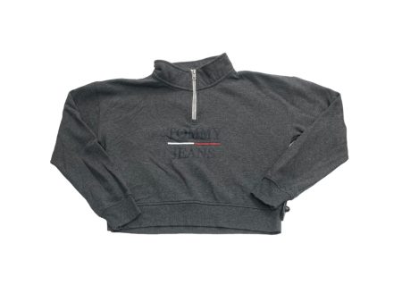 Sweatshirt Collar By Tommy Hilfiger In Grey, Size: Xl Online now