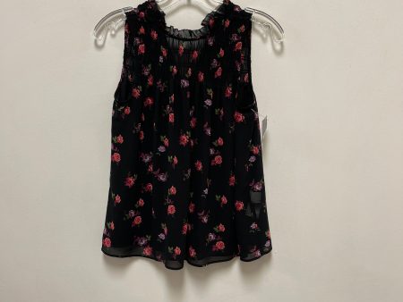 Top Sleeveless By Banana Republic In Floral Print, Size: Xs Fashion