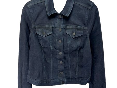 Jacket Denim By Not Your Daughters Jeans In Dark Rinse, Size: Xxs Cheap