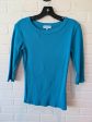 Top 3 4 Sleeve Basic By Michael Stars In Blue, Size: S For Sale