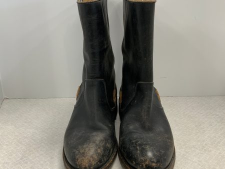 Boots Ankle Flats By Frye In Black, Size: 7.5 Cheap