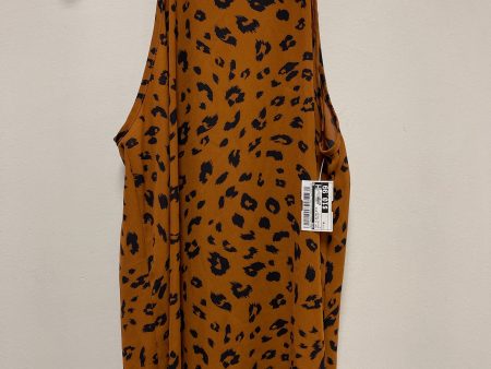 Top Sleeveless By Mts In Animal Print, Size: M on Sale