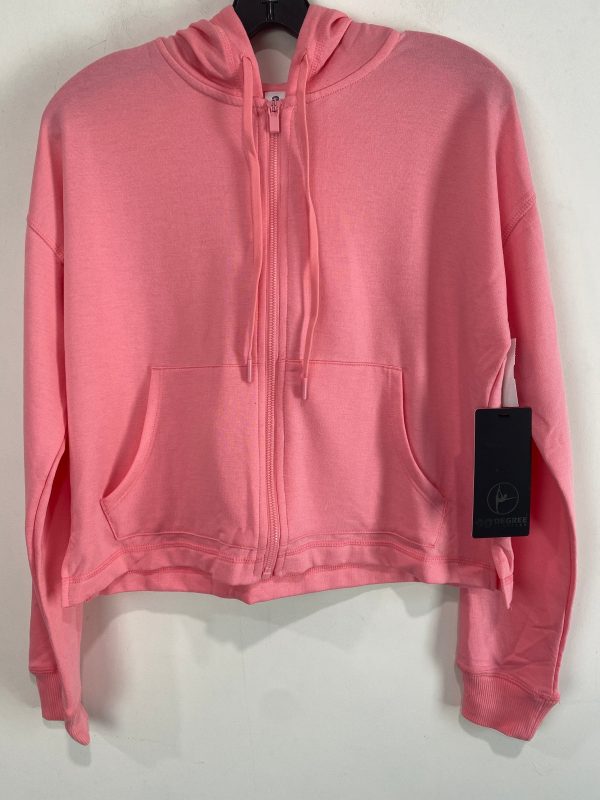 Athletic Jacket By 90 Degrees By Reflex In Pink, Size: S Fashion