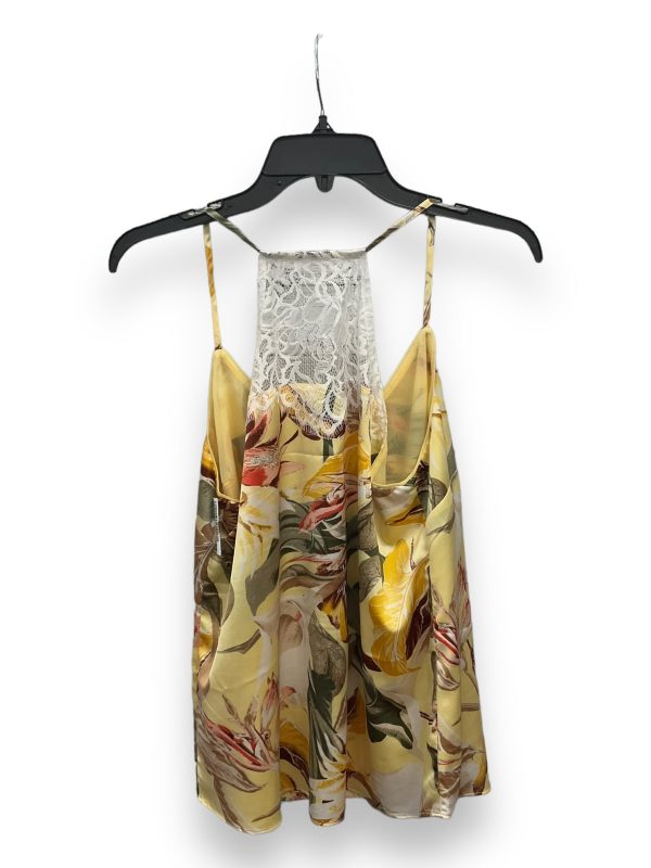 Top Sleeveless By White House Black Market In Floral Print, Size: M Online