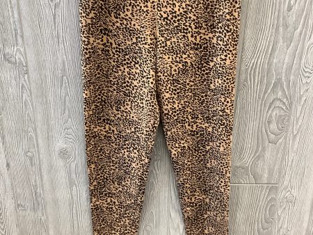 Pants Leggings By Clothes Mentor In Animal Print, Size: Xl For Sale