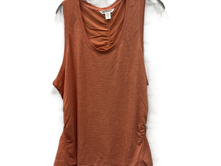 Athletic Tank Top By Athleta In Orange, Size: 2x For Cheap