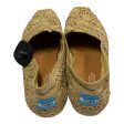 Shoes Flats By Toms In Gold, Size: 9 Online Sale