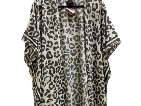 Shawl By Clothes Mentor In Animal Print, Size: Os For Discount