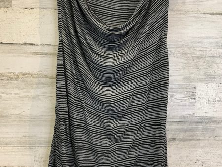 Top Sleeveless By Mossimo In Black & Grey, Size: Xl Fashion