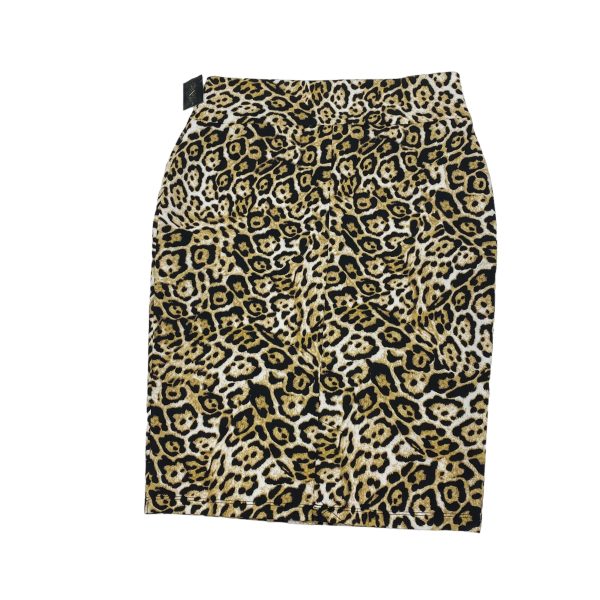 ANIMAL PRINT SKIRT MIDI by THALIA SODI Size:L Online