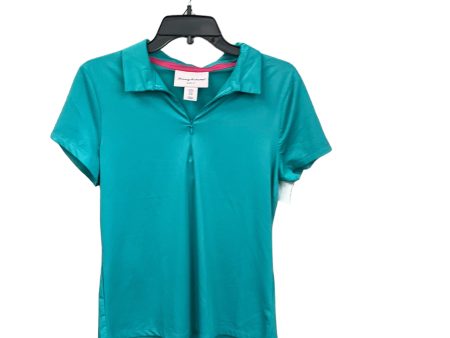 Athletic Top Short Sleeve By Tommy Bahama In Aqua, Size: M Supply