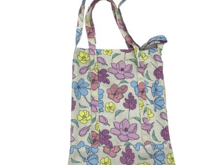 FLORAL PRINT TOTE by CLOTHES MENTOR Size:MEDIUM on Sale