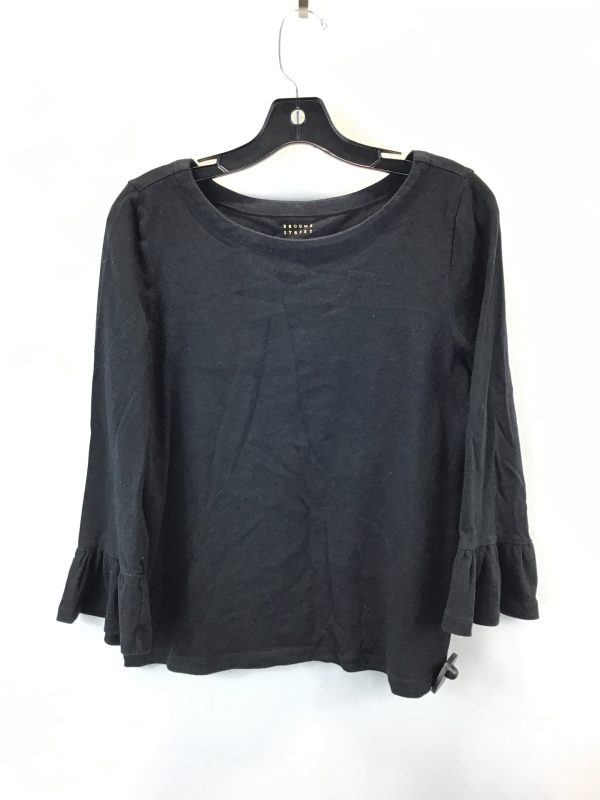 Top Long Sleeve Basic By Kate Spade In Black, Size: L Discount