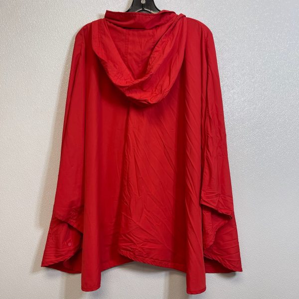 Poncho By Susan Graver In Red, Size: M L Sale