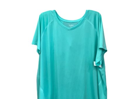 Athletic Top Short Sleeve By Tek Gear In Mint, Size: 3x Online Hot Sale