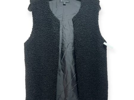 Vest Faux Fur & Sherpa By Inc In Black, Size: S Cheap