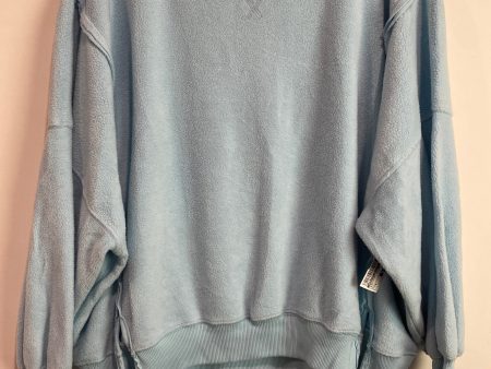 Sweatshirt Collar By American Eagle In Blue, Size: M For Sale