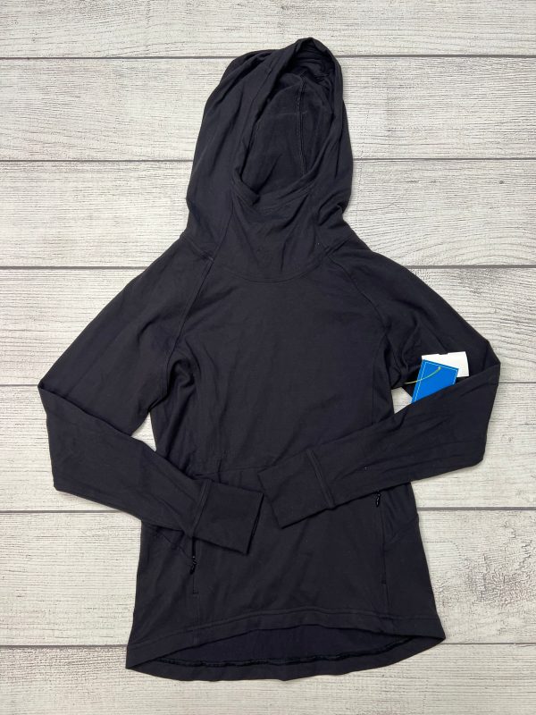 Athletic Sweatshirt Hoodie By Lululemon In Black, Size: Xs Supply