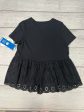 New! Top Short Sleeve Designer By Kate Spade In Black, Size: S Supply