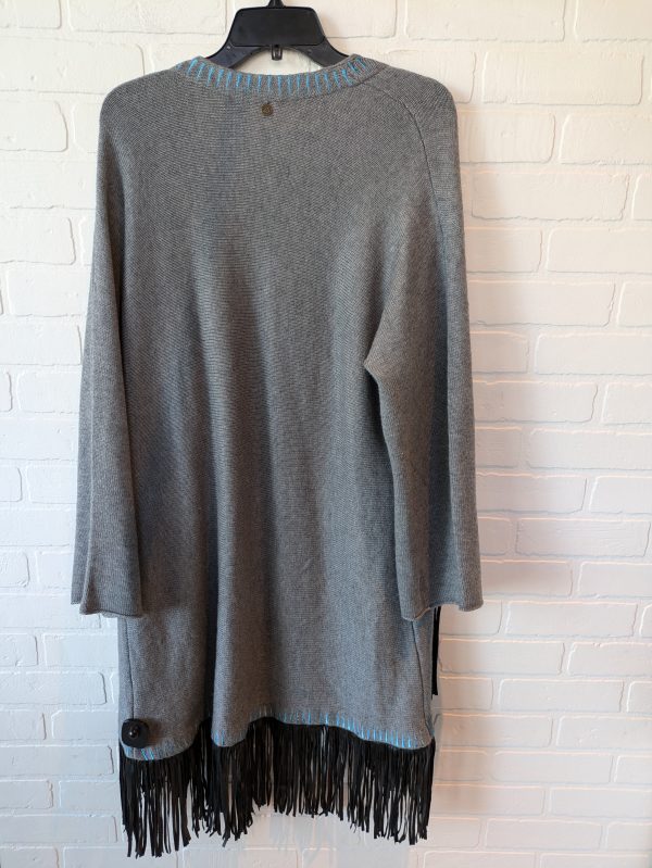 Sweater Cardigan By Soft Surroundings In Grey, Size: L Online now