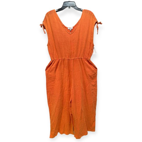 Jumpsuit By Polygram In Orange, Size: Xl Cheap