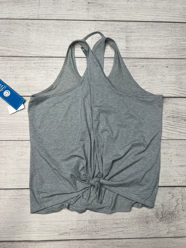 Athletic Tank Top By Athleta In Grey, Size: L Cheap