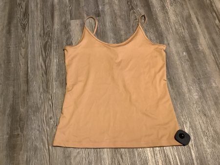 Tank Top By Banana Republic In Tan, Size: M on Sale