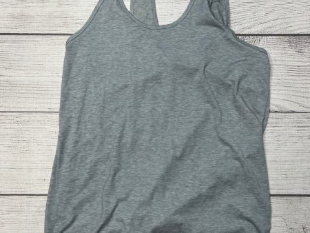 Athletic Tank Top By Athleta In Grey, Size: L Cheap