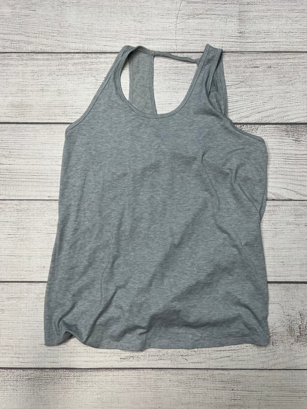 Athletic Tank Top By Athleta In Grey, Size: L Cheap