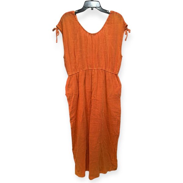 Jumpsuit By Polygram In Orange, Size: Xl Cheap