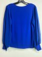 Top Long Sleeve By Calvin Klein In Blue, Size: S Online Hot Sale