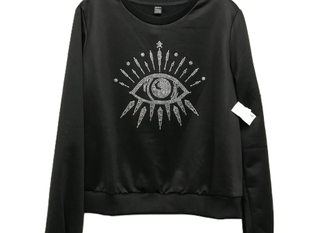 Sweatshirt Crewneck By Shein In Black, Size: L Hot on Sale